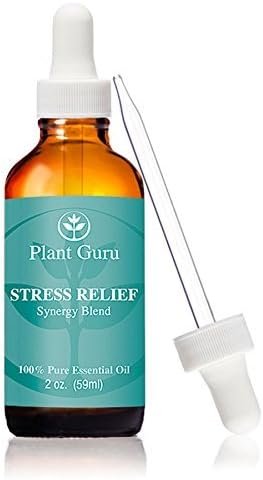 Stress Relief Blend Essential Oil 2 oz 100% Pure, Undiluted, Therapeutic Grade.