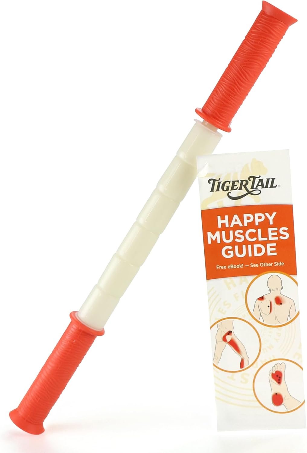 Tiger Tail The Stick – Bendy 15” Flexible Muscle Roller Stick for Myofascial Release & Trigger Points – Bendable Deep Tissue Massager for Legs, Back, Shoulders – Relieve Soreness & Improve Recovery
