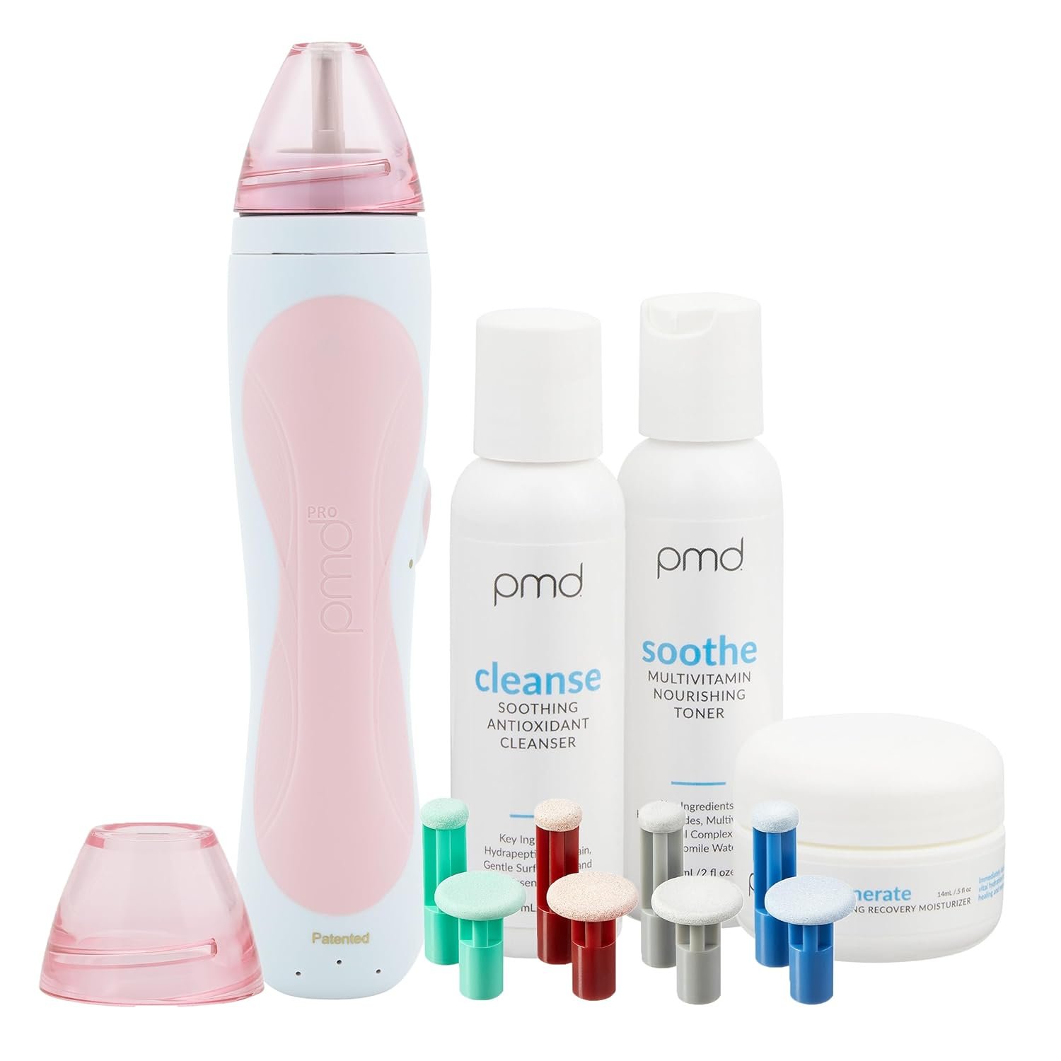 PMD Beauty Personal Microderm Pro – At-Home Use, Facial Exfoliator Tool, Microdermabrasion Machine Kit for Face and Body Skincare