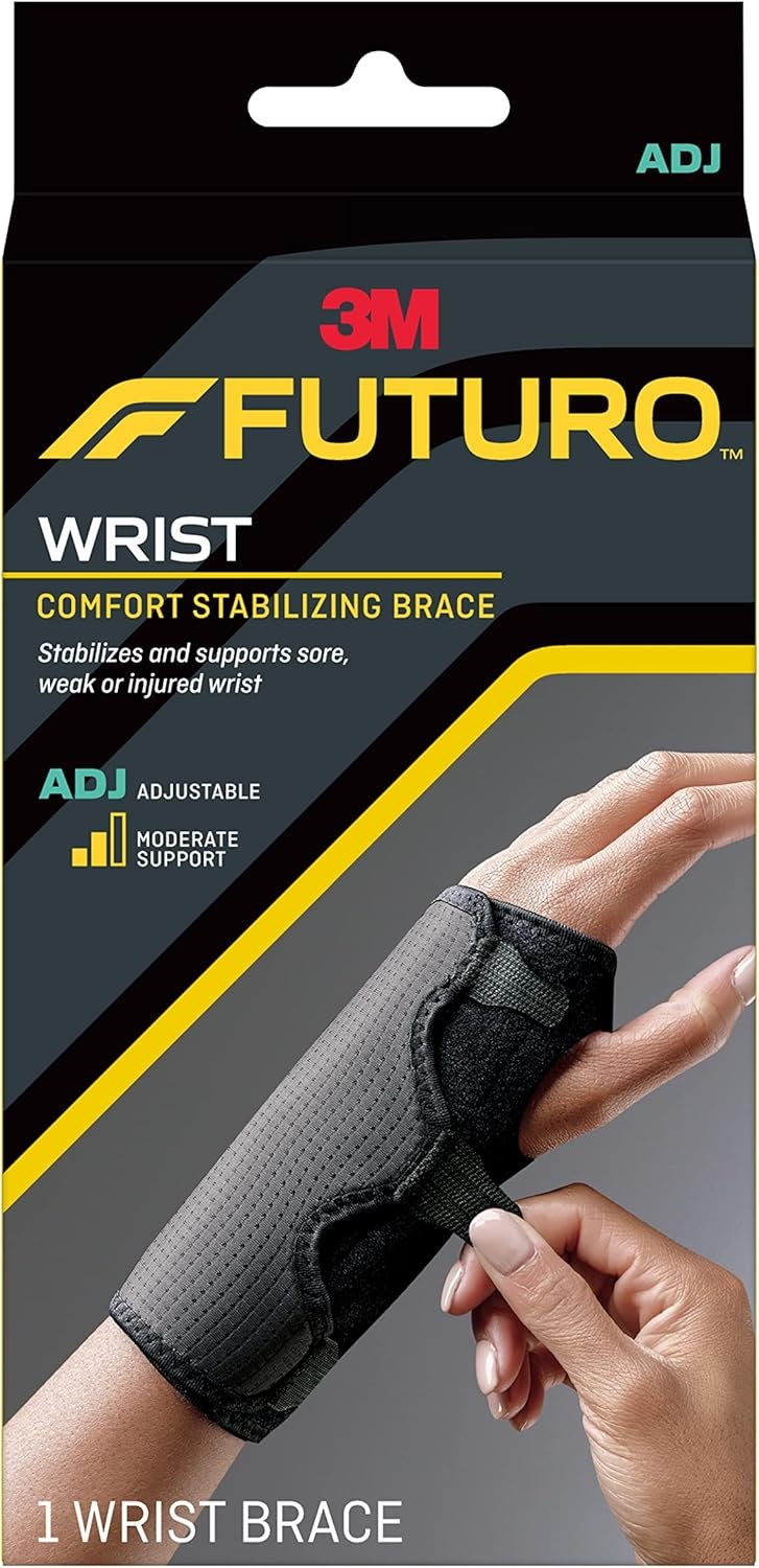 MMM10770EN – Futuro Adjustable Reversible Splint Wrist Brace