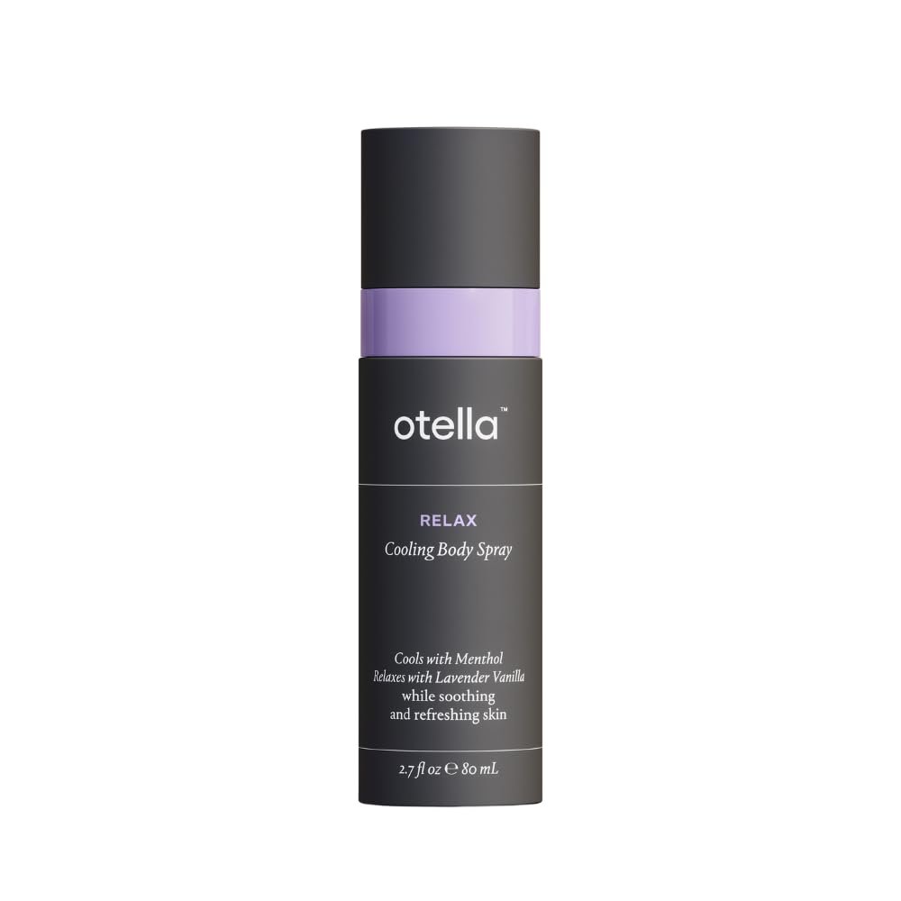 Cooling Body Spray with Menthol and Aromatherapy Lavender Vanilla Scent to help you Relax, 2.7 oz. | Anytime Immediate Heat Relief | TSA Approved | Gluten Free | Vegan | Paraben Free