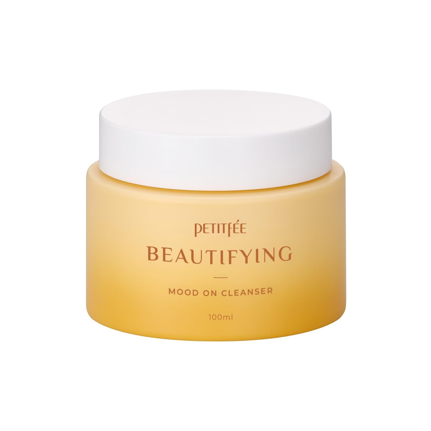 Petitfee Beautifying Mood On Cleanser 3.38 fl. oz. (100ml) – Cleansing Balm, Makeup Removal, Pore Cleansing, Dissolves Sunscreen, Moisturizing Finish with Citrus Aroma Oil, Korean Skincare