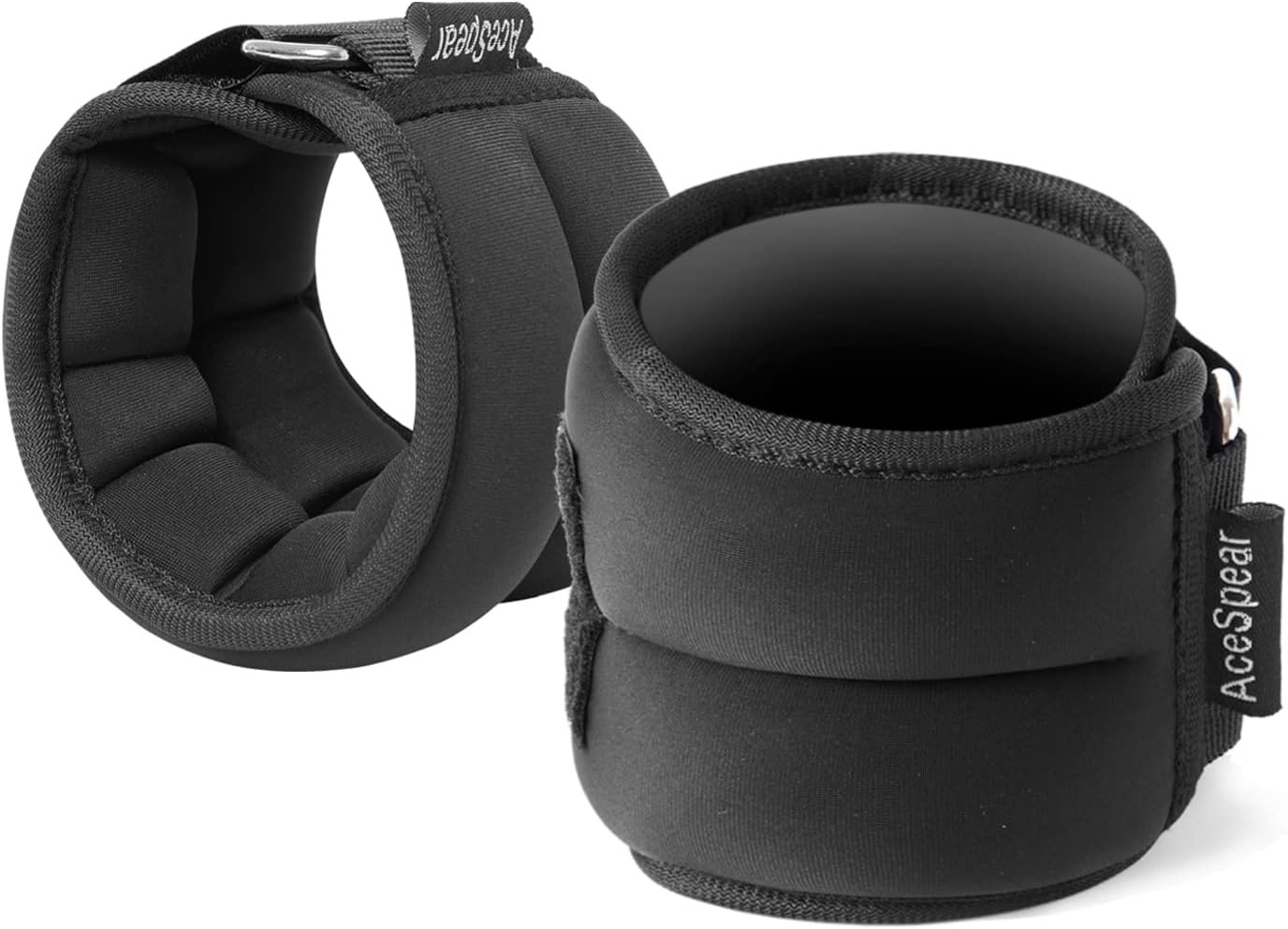 AceSpear Ankle Weights Sets for Men Women Kids 1lb 2lb 3lb 4lb 5lb Leg Weights Arm Wrist Weights Gym for Foot Exercise Training Workout Walking Jogging Yoga