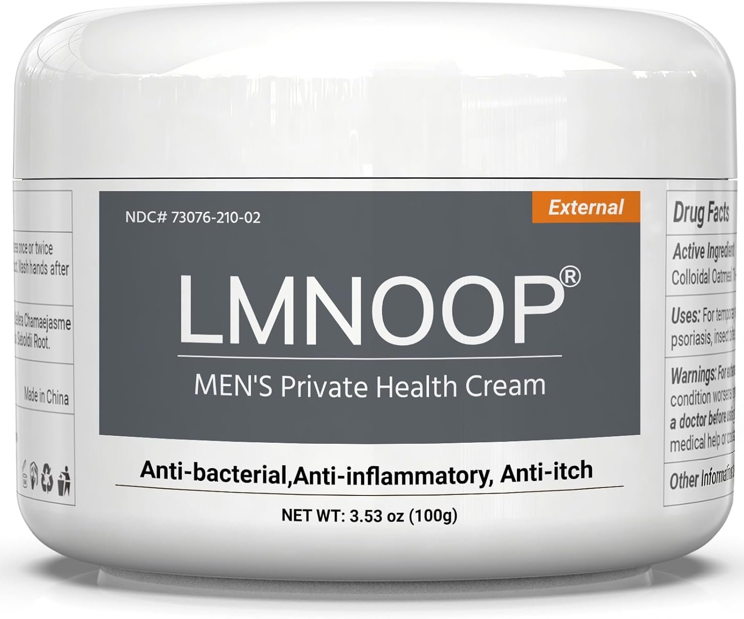 Men’s Intimate Health Cream: 100% Natural Herbal Balanitis Treatment for Men – Anti-Inflammatory, Yeast & Jock Itch Relief, Sensitive Skin Safe 3.53oz