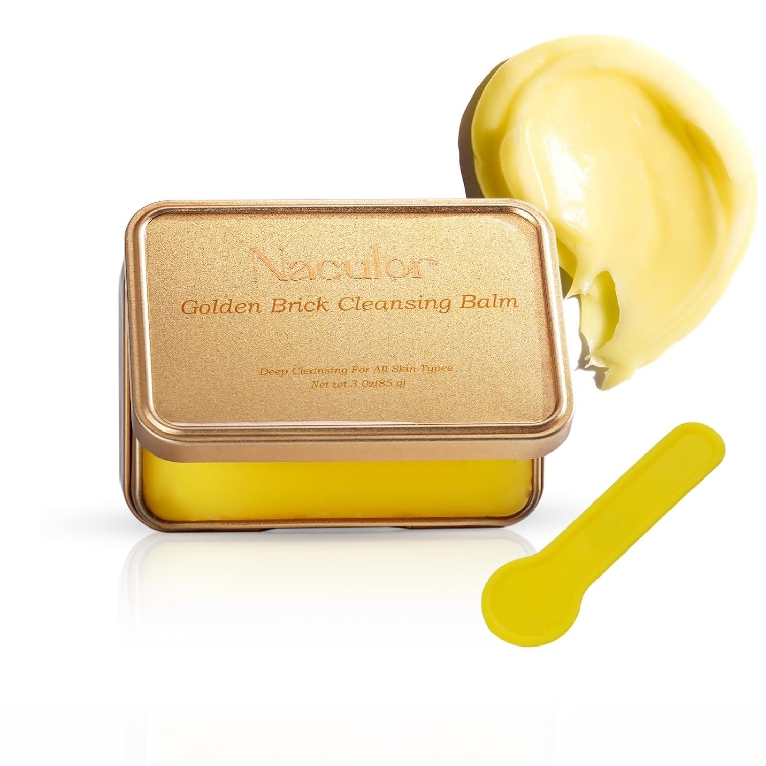 Vitamin E Cleansing Balm (3oz) – Removes Waterproof Makeup & SPF, Hydrating, No Double Cleanse, Korean Oil-Based, Vegan, Travel-Friendly Tin with Magnetic Spatula, For All Skin Types