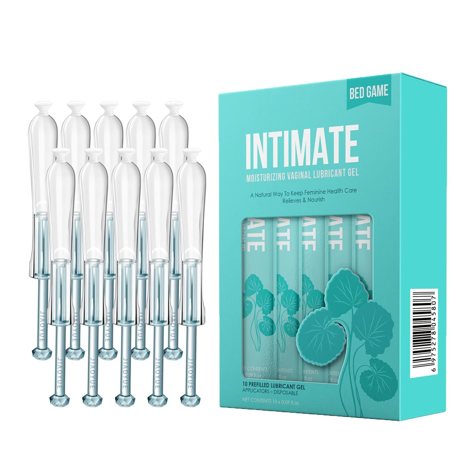 Long Lasting Comfort Vaginal Moisturizer – Intimate Moisturizing Feminine Lube Injector for Women’s Dryness – Disposable Prefilled Massage Gel (10 Pcs)