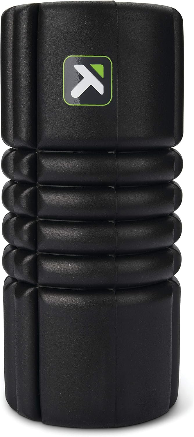 TRIGGERPOINT Performance Therapy Grid Travel Foam Roller for Exercise, Deep Tissue Massage and Muscle Recovery (10-Inch)