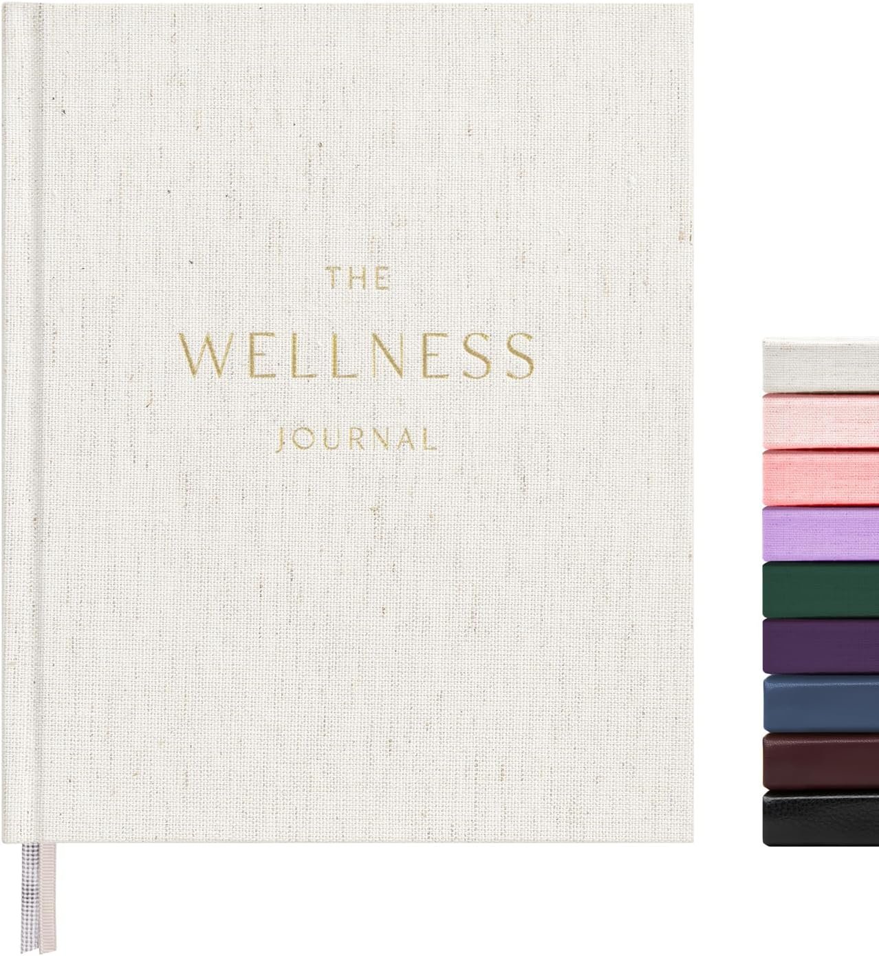 &And Per Se Wellness Journal, Self Care & Daily Journal for Women, Mental Health Planner with Habit Tracker, Diet & Goals, Undated, Gift-Ready (Original Beige)